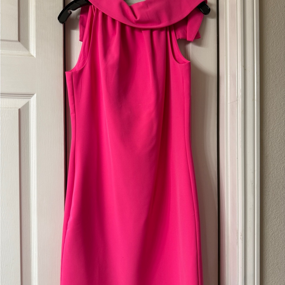 Sail to Sable Vibrant Pink Mini Dress